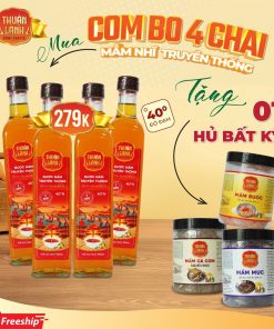 Nước Mắm Thuận Lành Gift Box – Tặng Phẩm Cao Cấp 2 Chai 40°N