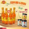 Combo 4 Chai Nước Mắm Thuận Lành 35°N – Cá Cơm Muối Biển