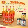 Combo4 Chai Nước Mắm Thuận Lành 45°N – Ủ Chượp 3 Năm