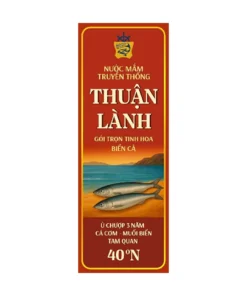 Bộ Quà Biếu Nước Mắm Thuận Lành – Tinh Hoa Biển Việt (2 Chai)
